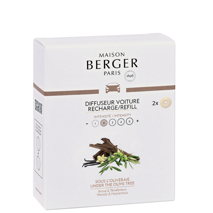 Maison Berger - Under the Olive Tree Car Diffuser Refills